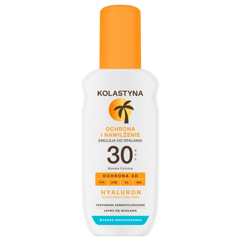 Kolastyna '24 Emulsja do opalania w sprayu SPF30 150ml